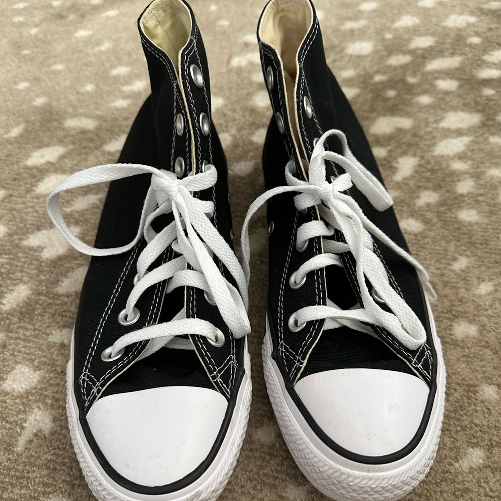Like new converse high tops